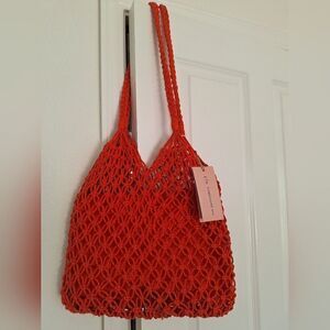 E/X Expresions NYC macrome bag
